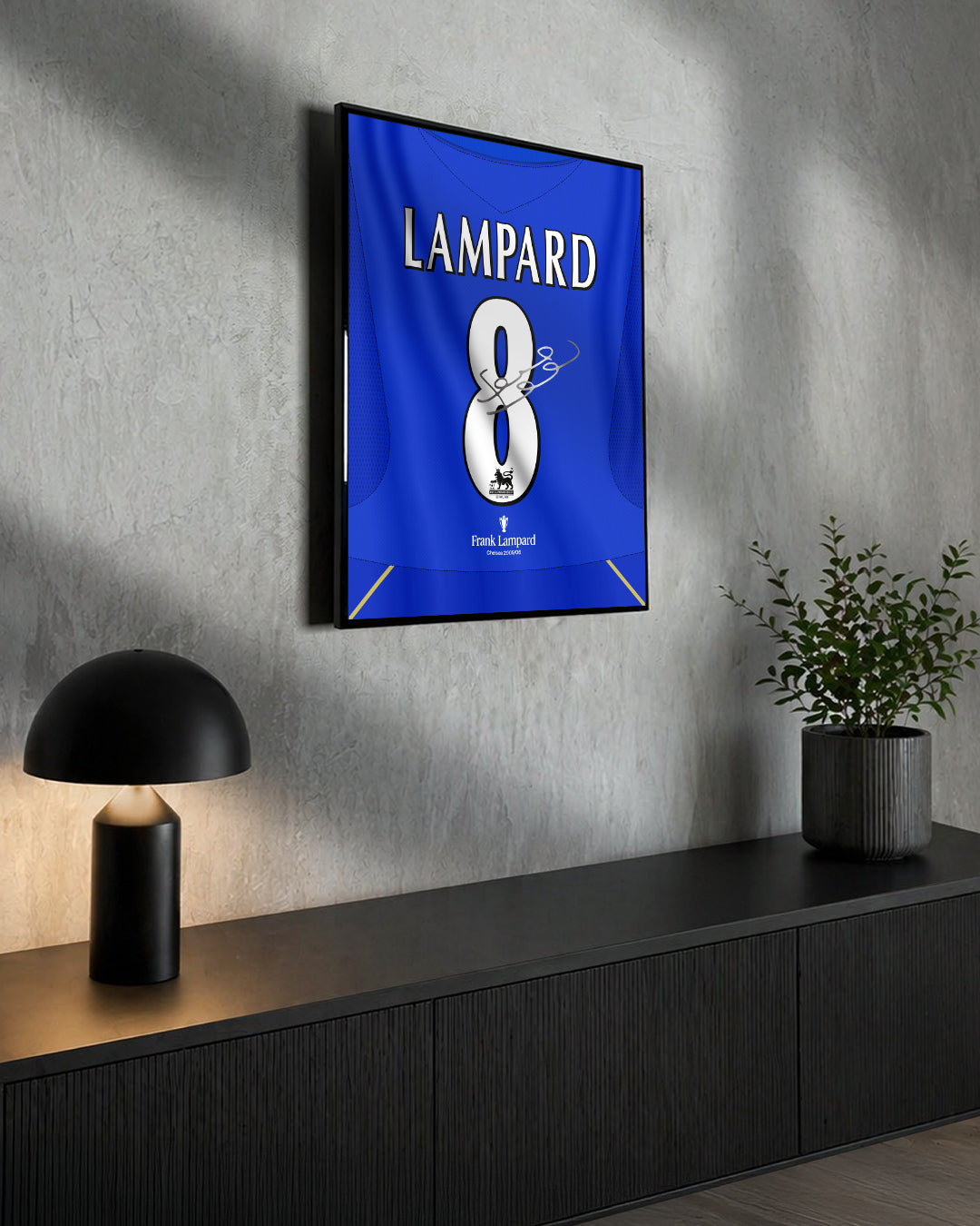 Chelsea 2005/2006 Local - Diseño Dorsal