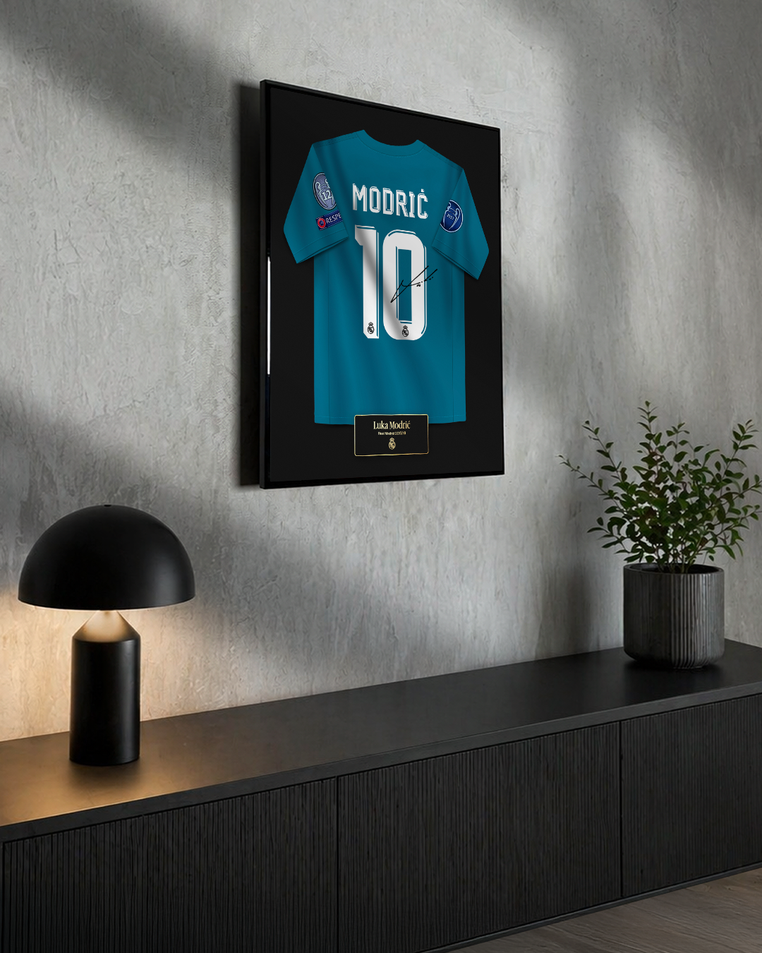 Real Madrid 2017/18 Tercera - Diseño Jersey / Modrić #10