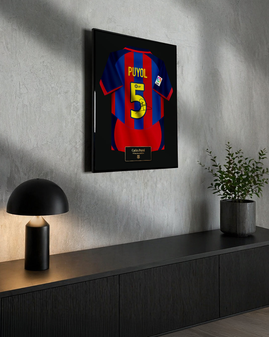 FC Barcelona 2003/04 Local - Diseño Jersey / Puyol #5