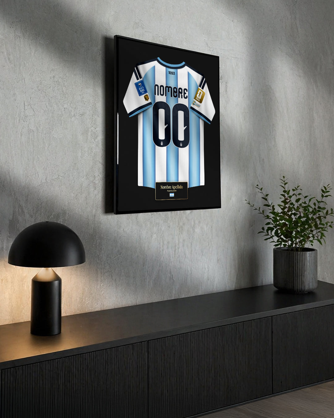 Argentina 2026 Local - Diseño Jersey / Personalizado
