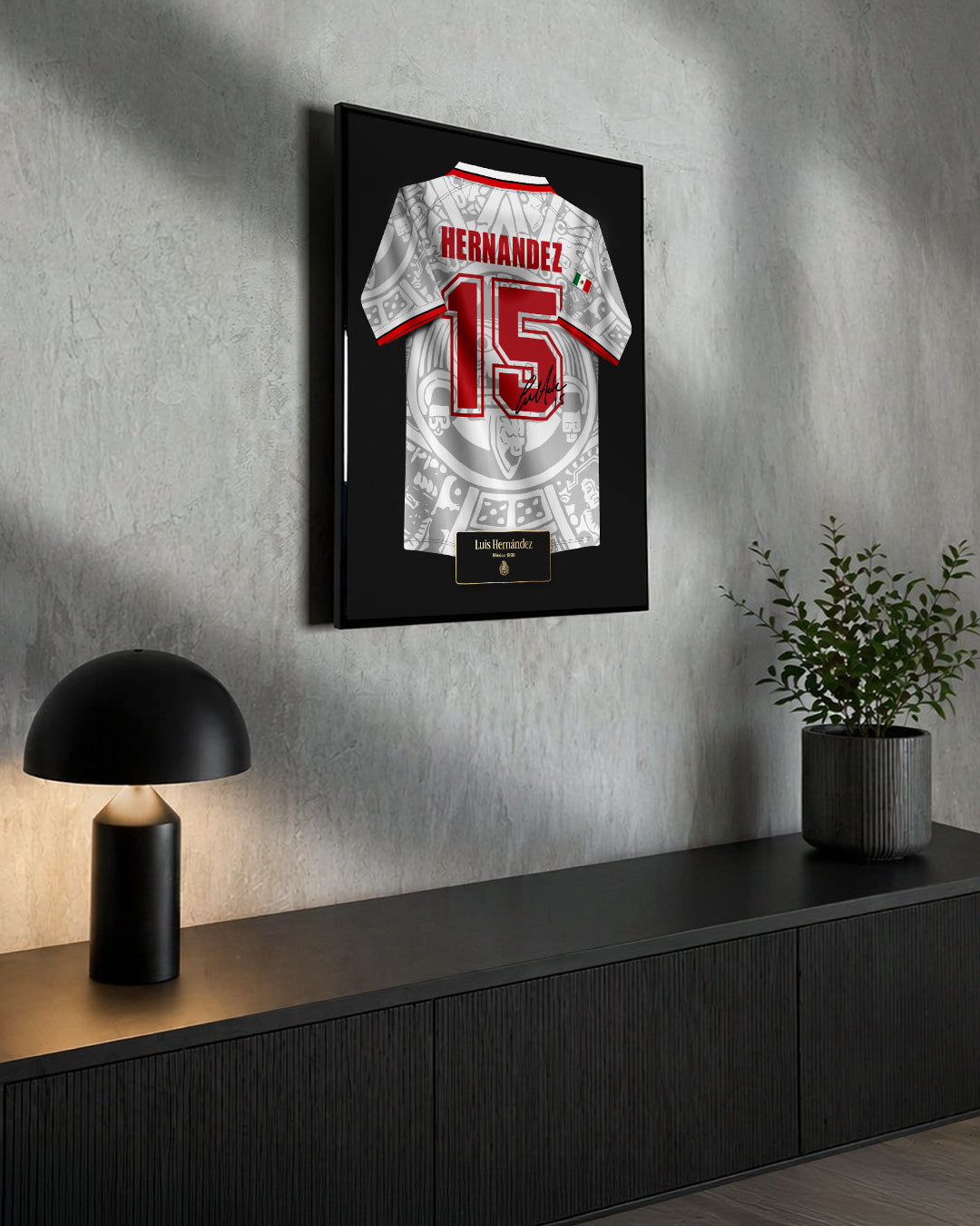 México 1998 Visitante - Diseño Jersey / Hernández #15