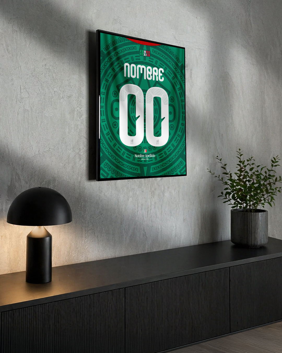 México 2026 Local - Diseño Dorsal / Personalizado