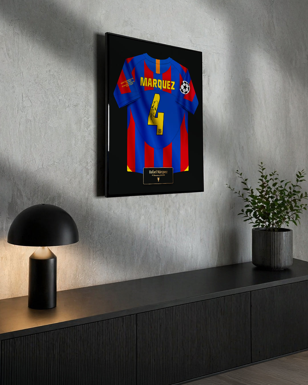 FC Barcelona 2005/06 Local - Diseño Jersey / Márquez #4