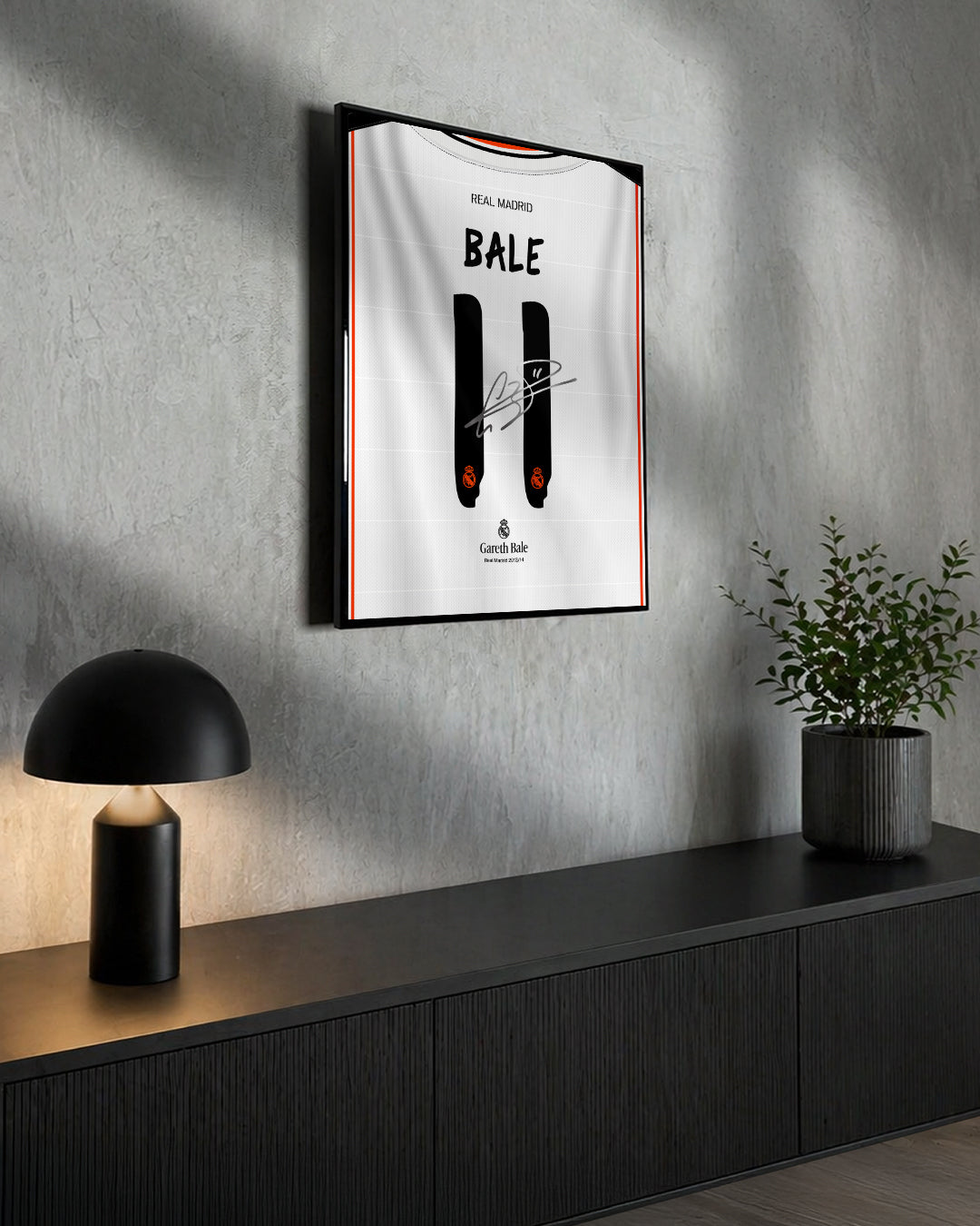 Real Madrid 2013/14 Local - Diseño Dorsal / Bale #11
