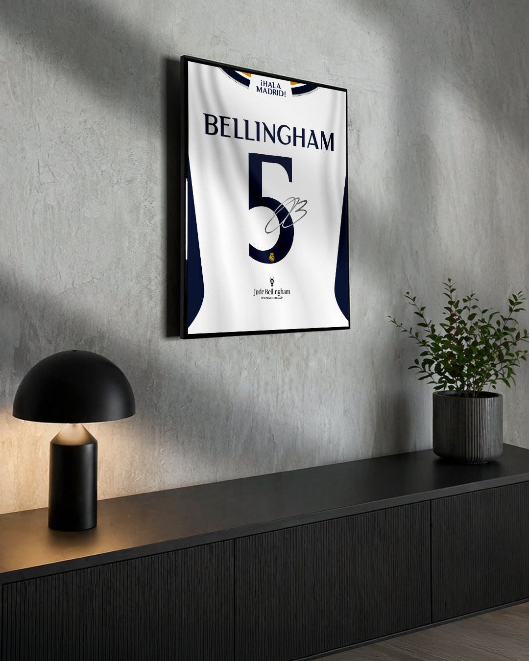 Real Madrid 2023/24 Local - Diseño Dorsal / Bellingham #5