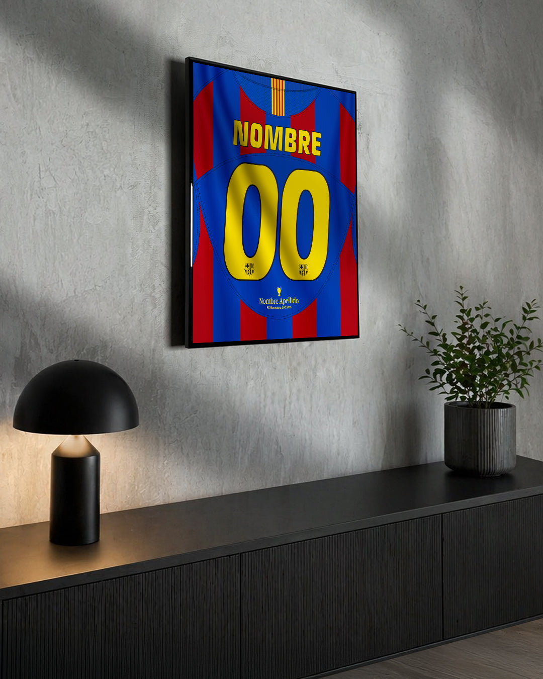 FC Barcelona 2005/06 Local - Diseño Dorsal / Personalizado