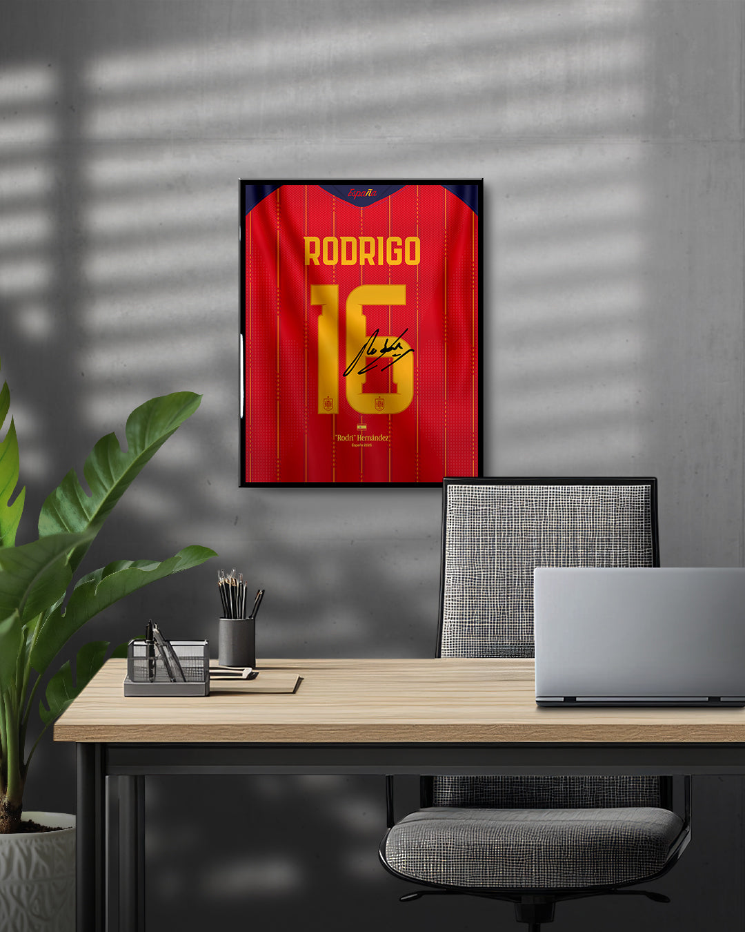 España 2026 Local - Diseño Dorsal / Rodrigo #16