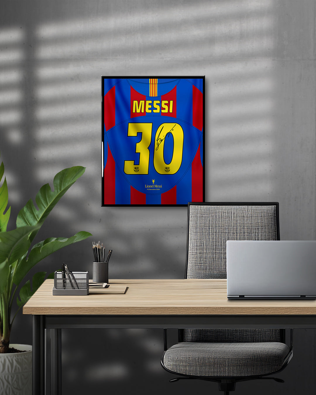 FC Barcelona 2005/06 Local - Diseño Dorsal / Messi #30