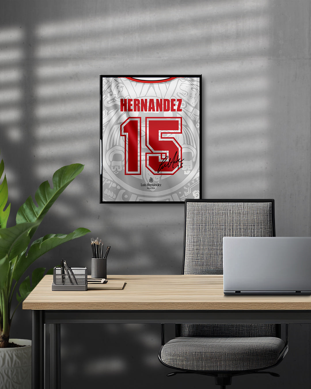 México 1998 Visitante - Diseño Dorsal / Hernández #15
