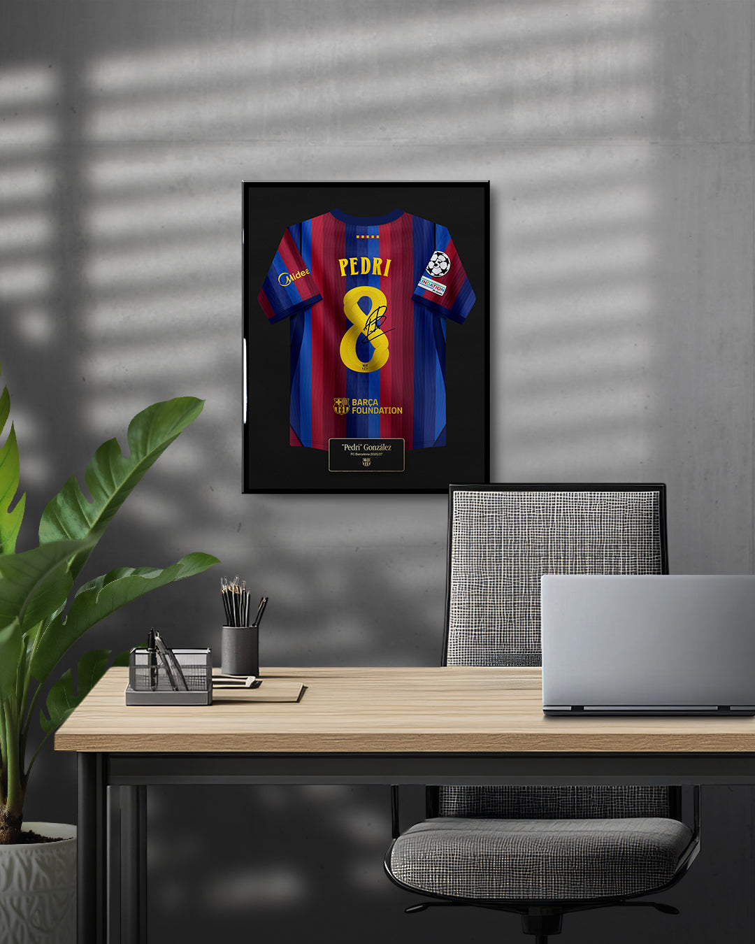 FC Barcelona 2026/27 Local - Diseño Jersey / Pedri #8