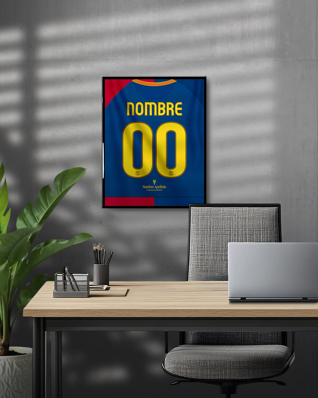 FC Barcelona 2008/09 Local - Diseño Dorsal / Personalizado