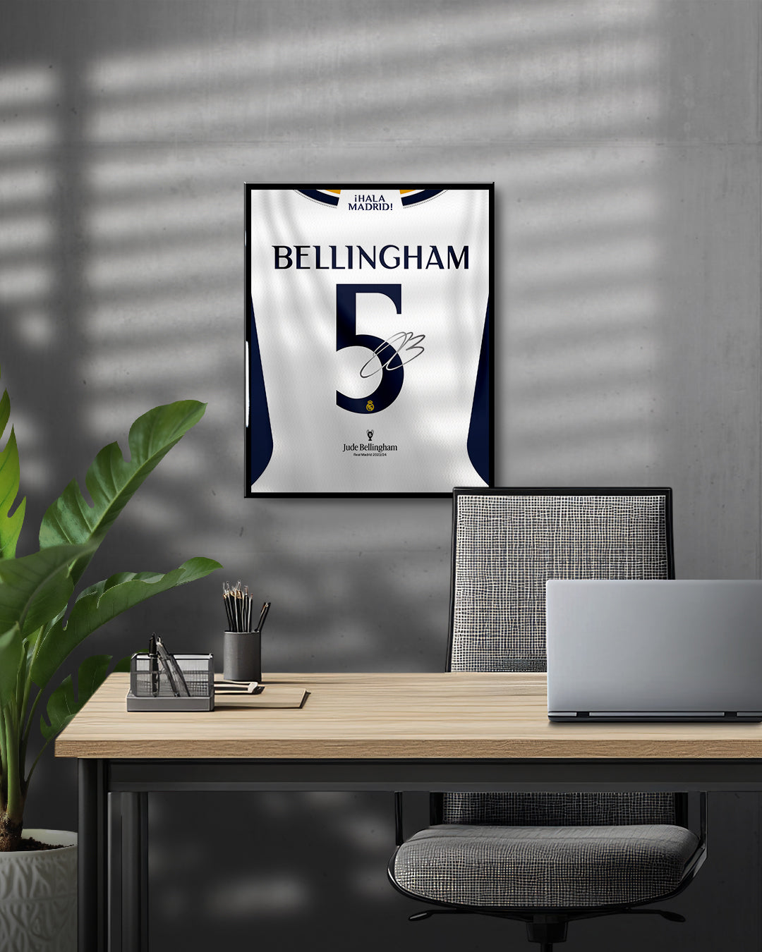 Real Madrid 2023/24 Local - Diseño Dorsal / Bellingham #5