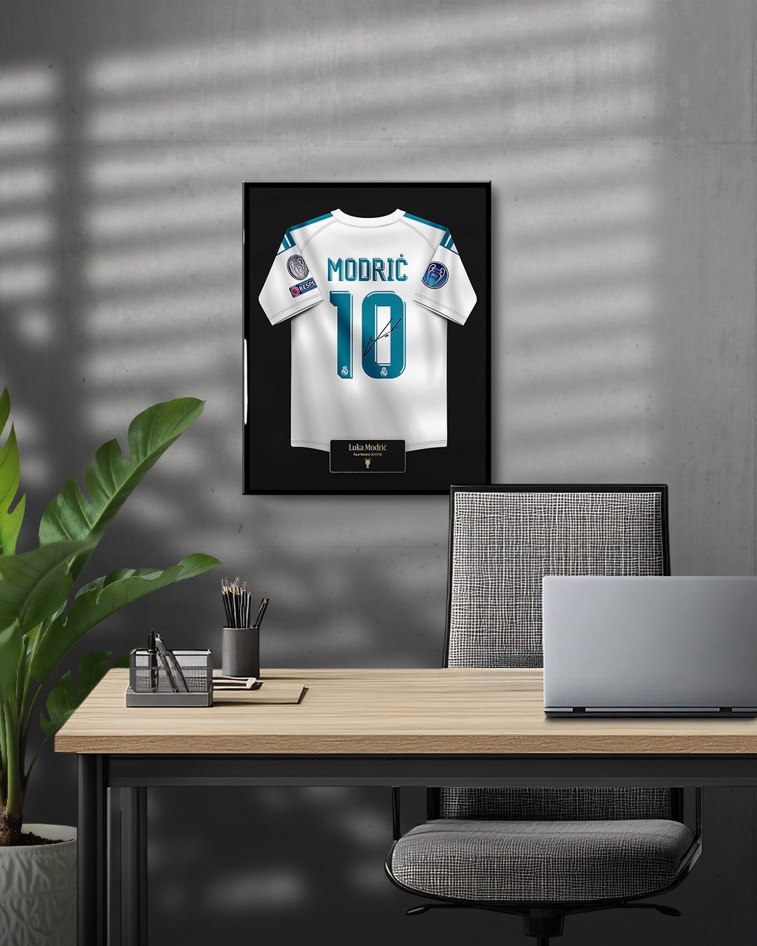 Real Madrid 2017/18 Local - Diseño Jersey / Modrić #10