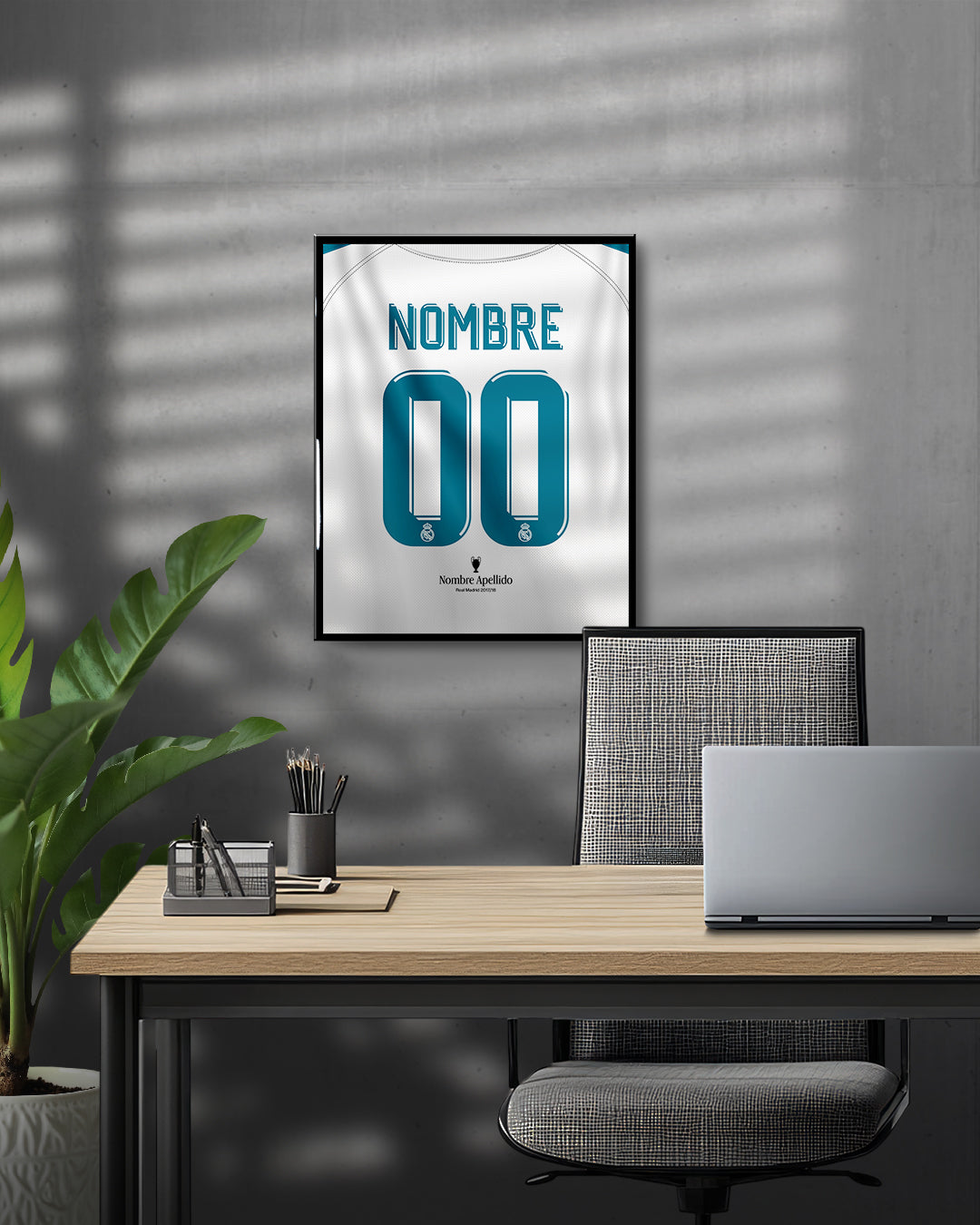 Real Madrid 2017/18 Local - Diseño Dorsal / Personalizado
