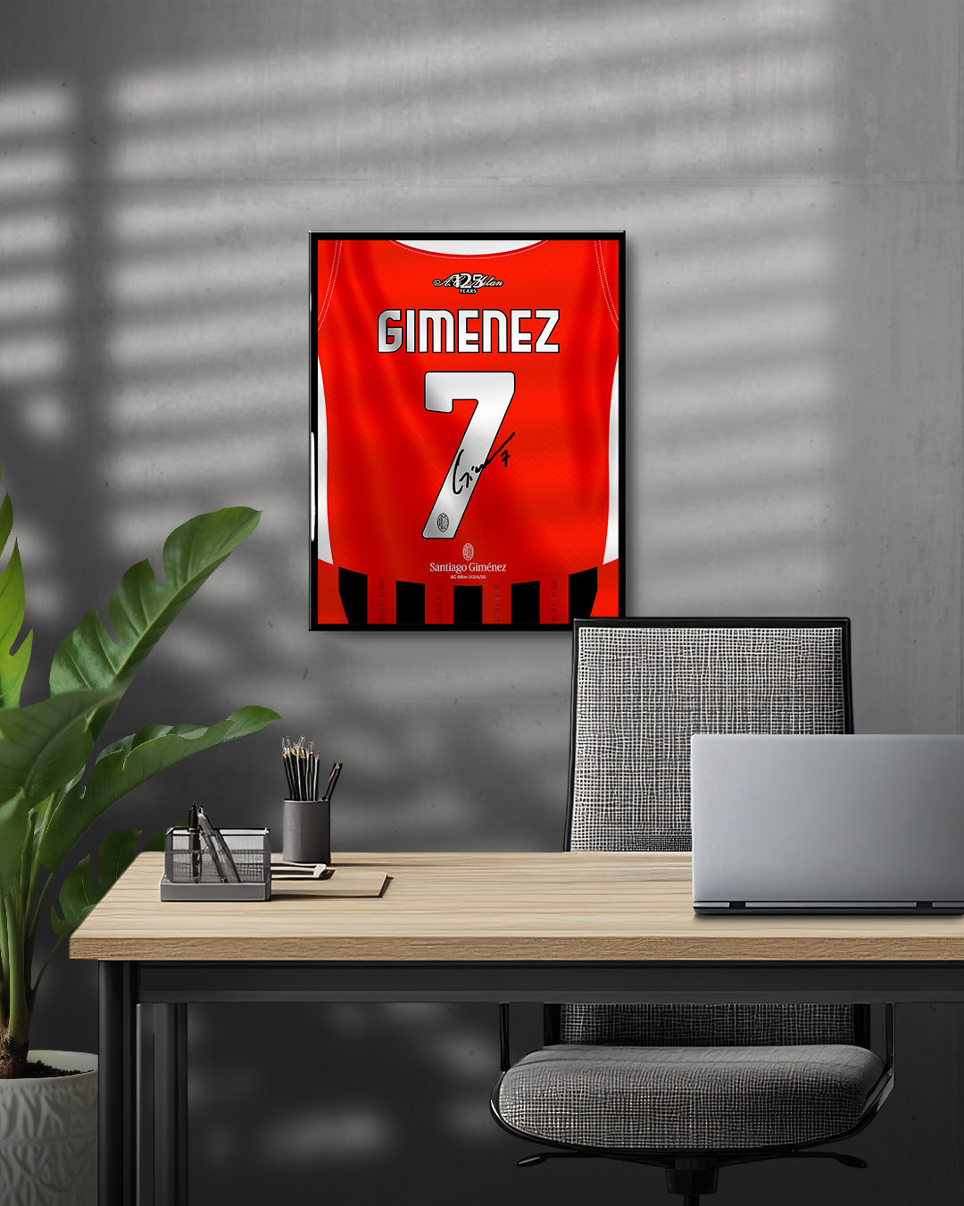 AC Milan 2024/25 Local - Diseño Dorsal