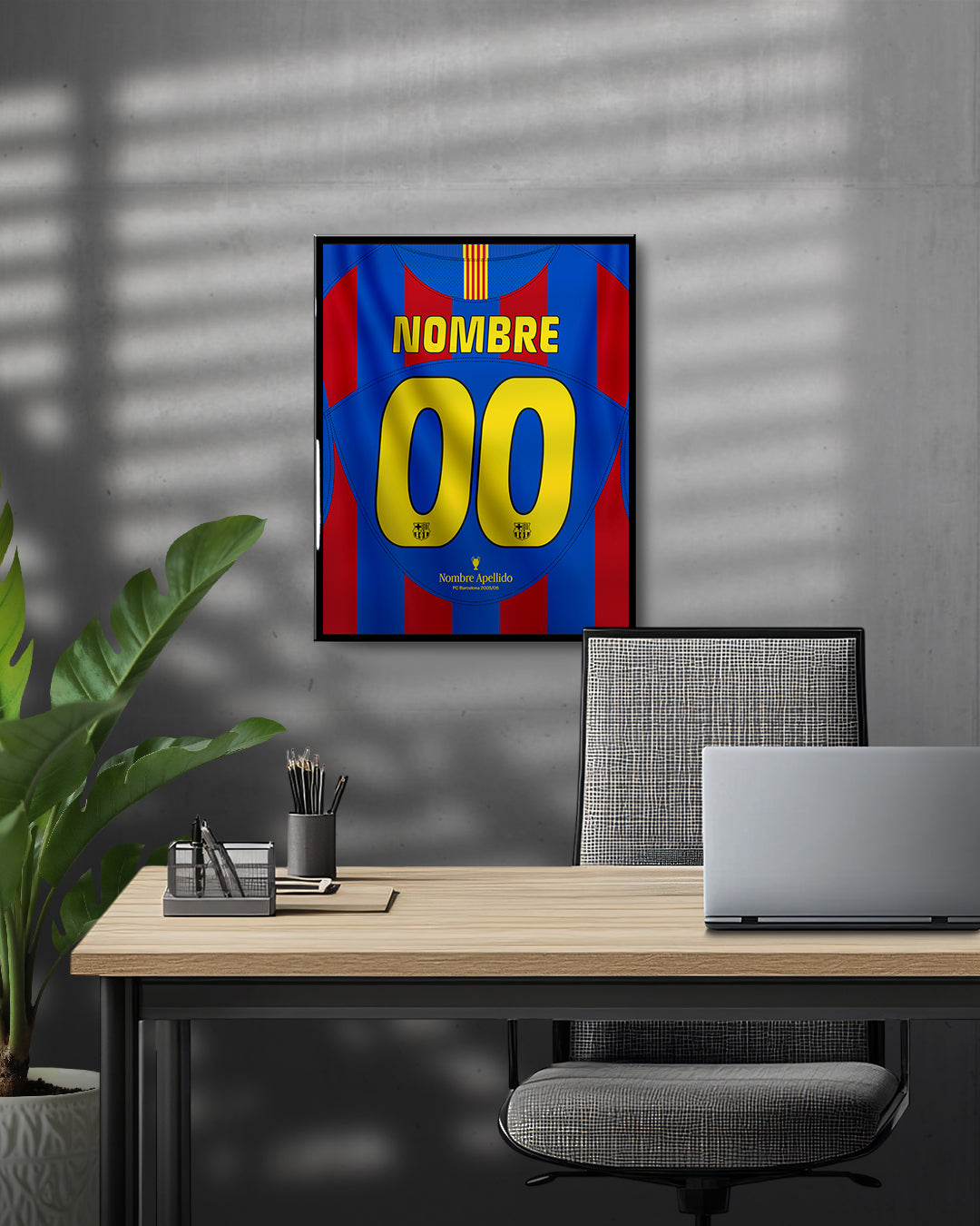FC Barcelona 2005/06 Local - Diseño Dorsal / Personalizado