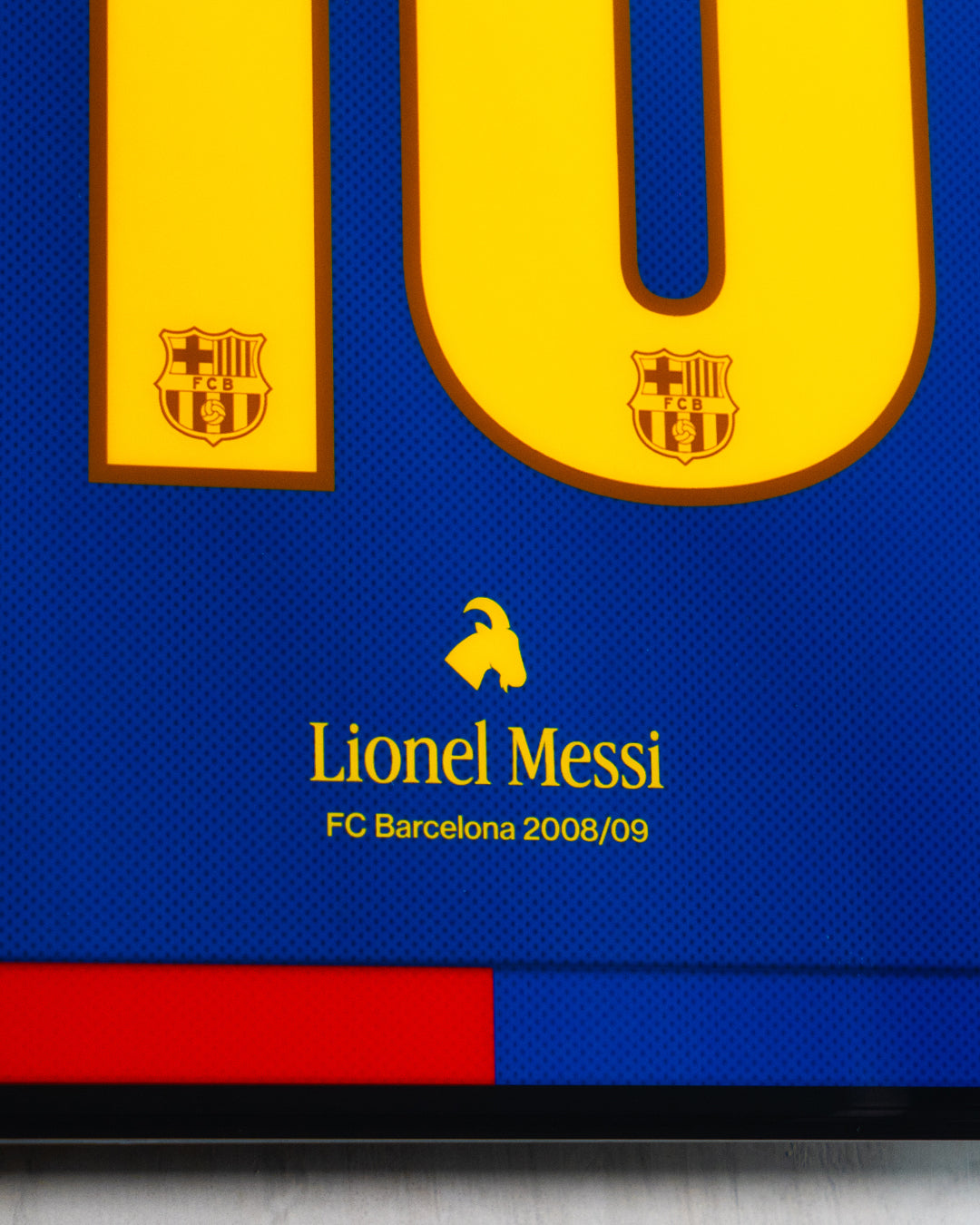 FC Barcelona 2008/09 Local - Dorsal
