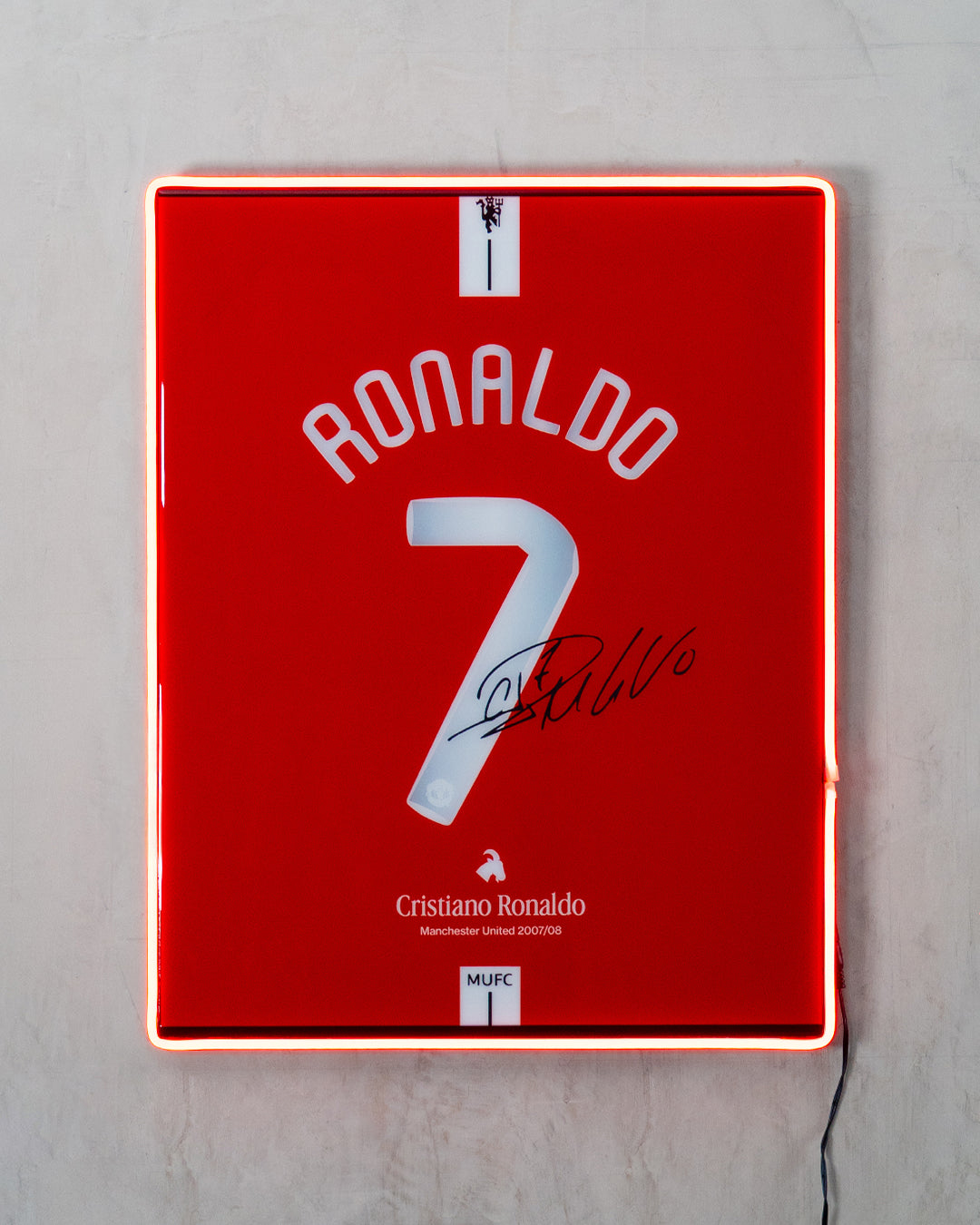 Manchester United 2007/08 Local - Dorsal