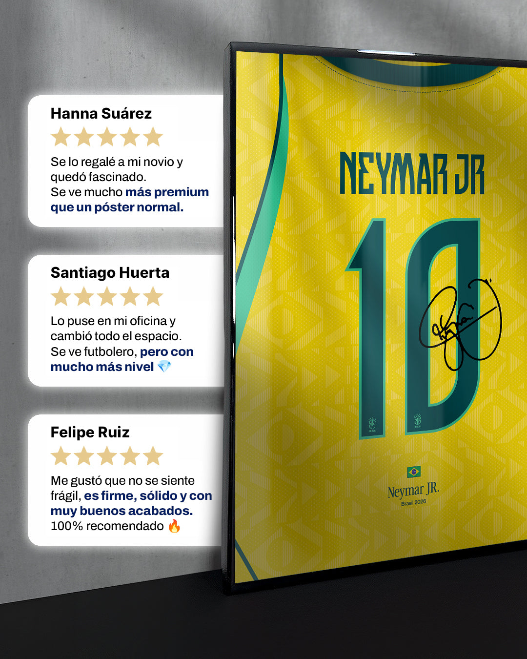 Brasil 2026 Local - Diseño Dorsal