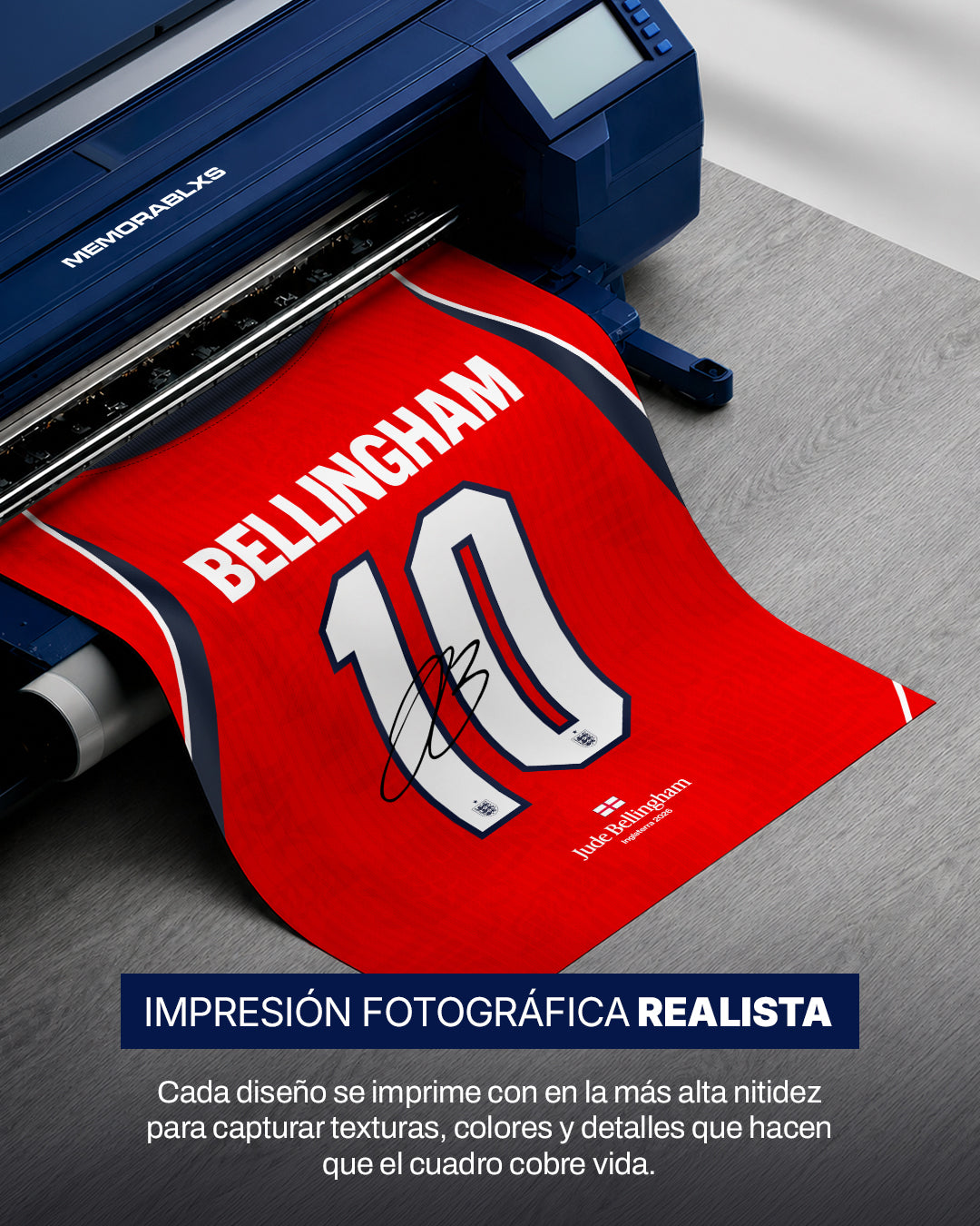 Inglaterra 2026 Visitante - Dorsal