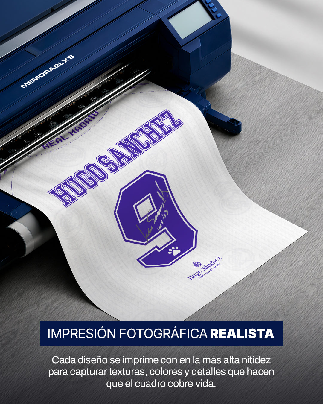 Real Madrid 1996/97 Local - Diseño Dorsal