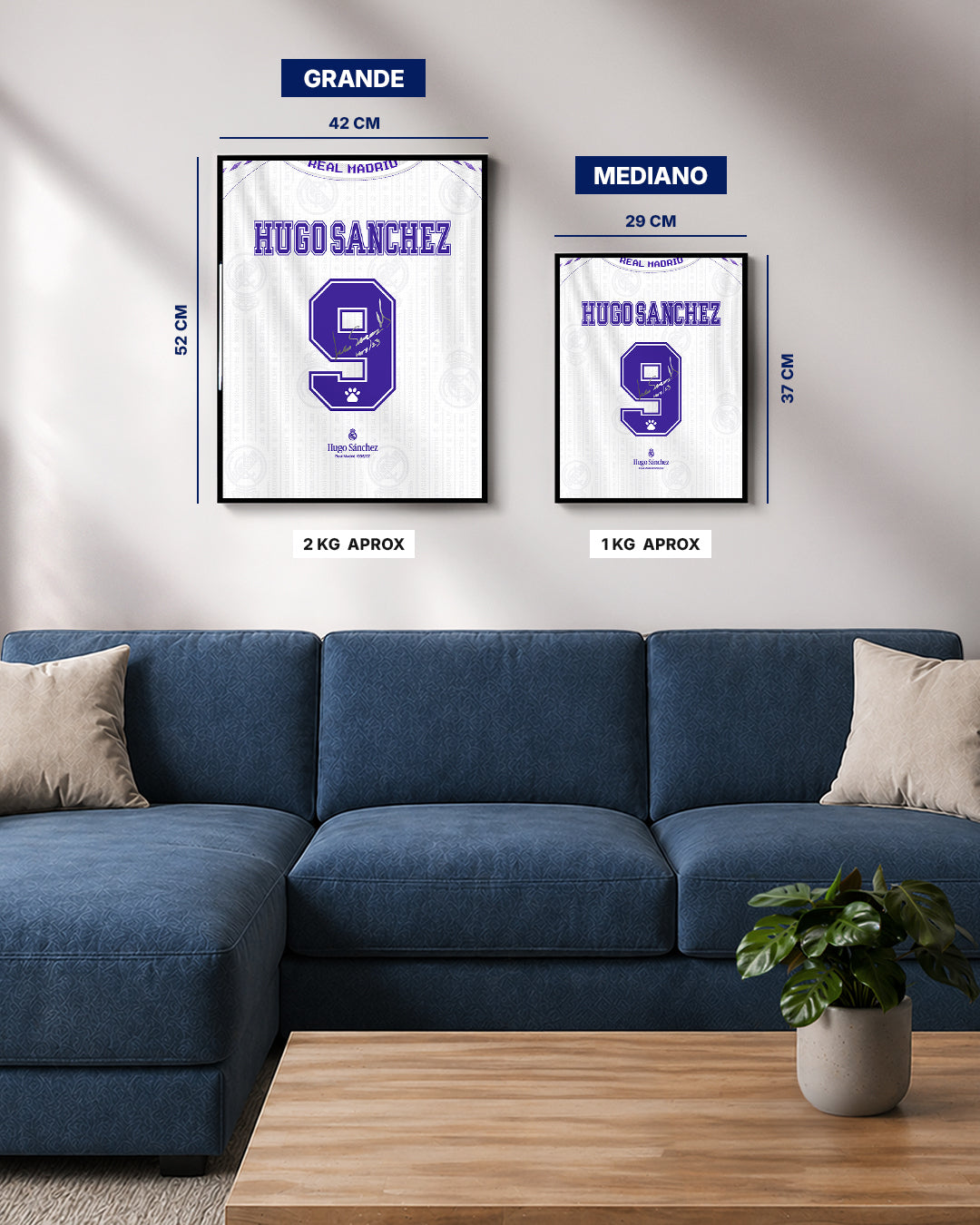 Real Madrid 1996/97 Local - Diseño Dorsal