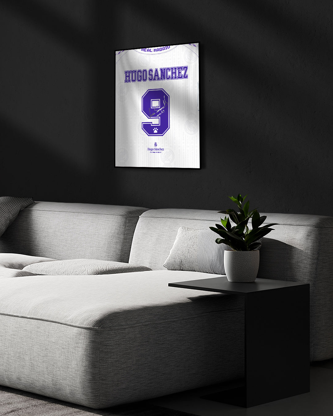 Real Madrid 1996/97 Local - Diseño Dorsal