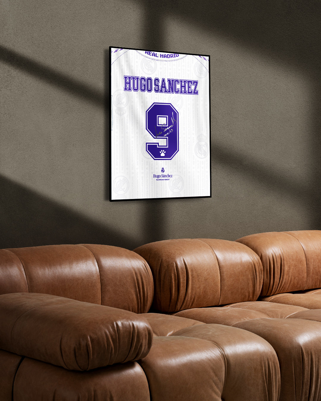 Real Madrid 1996/97 Local - Diseño Dorsal