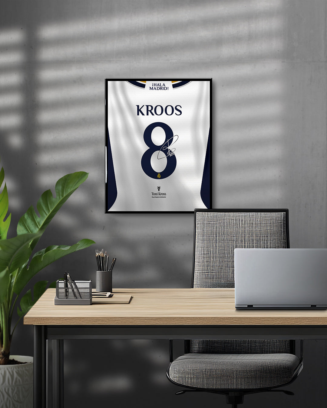 Real Madrid 2023/24 Local - Diseño Dorsal