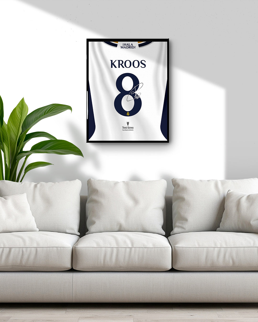 Real Madrid 2023/24 Local - Diseño Dorsal