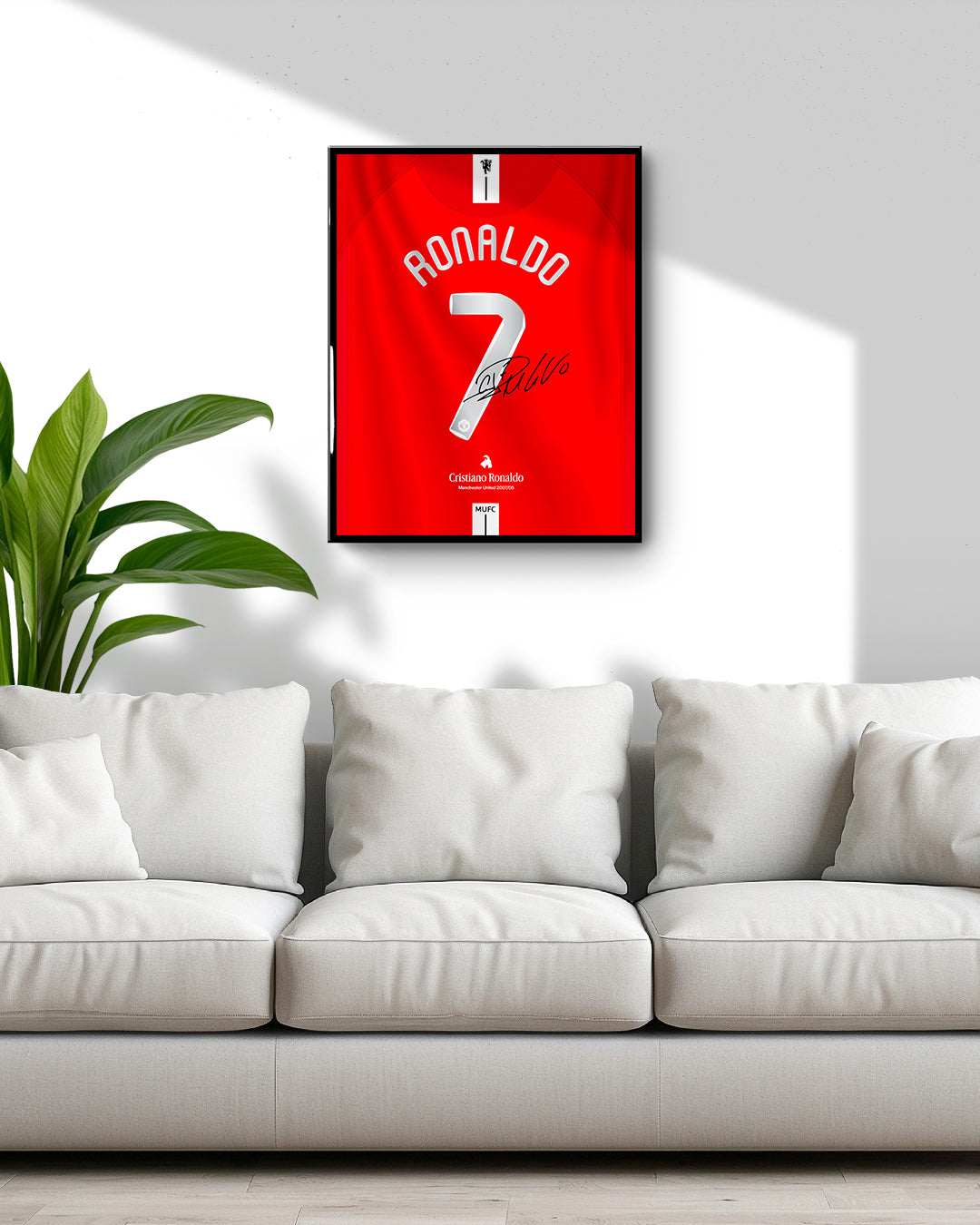 Manchester United 2007/08 Local - Dorsal