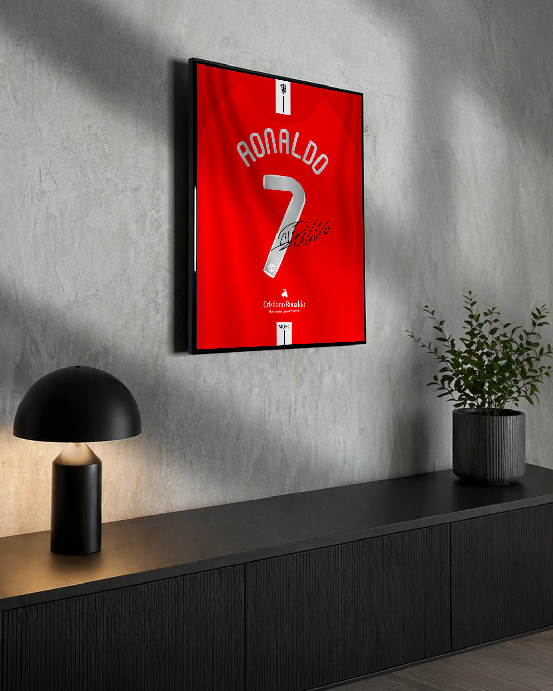 Manchester United 2007/08 Local - Dorsal