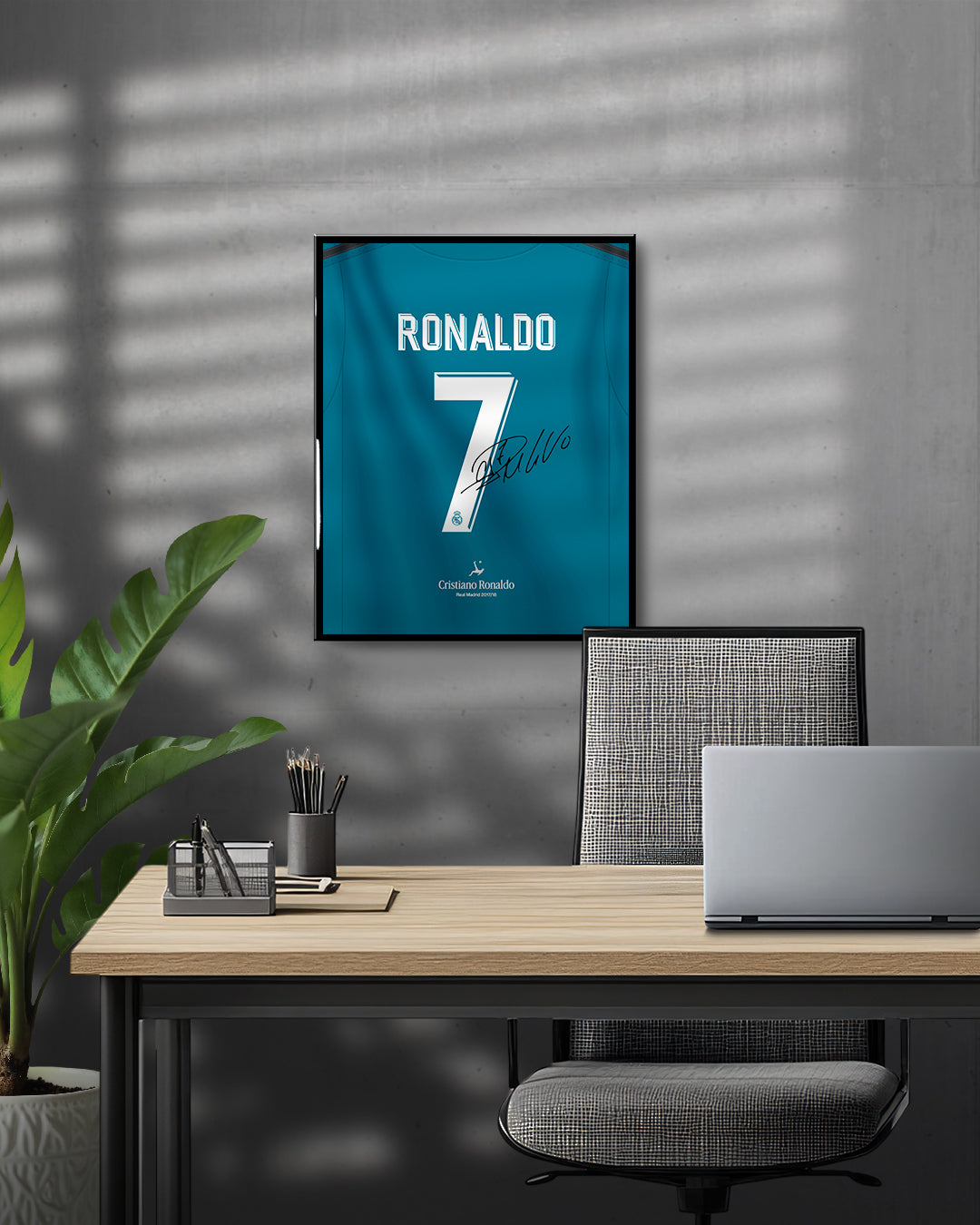 Real Madrid 2017/18 Tercera - Dorsal