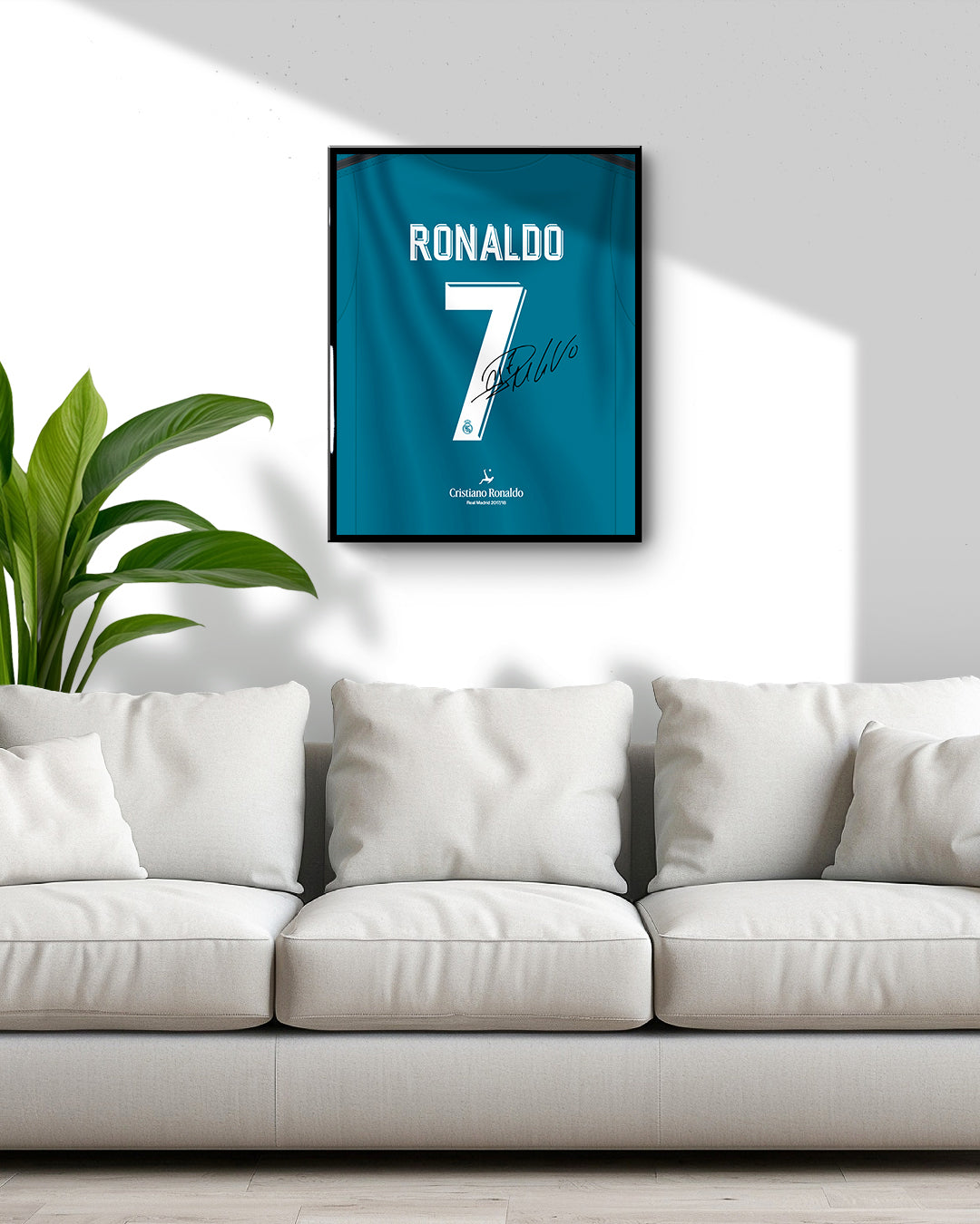 Real Madrid 2017/18 Tercera - Dorsal