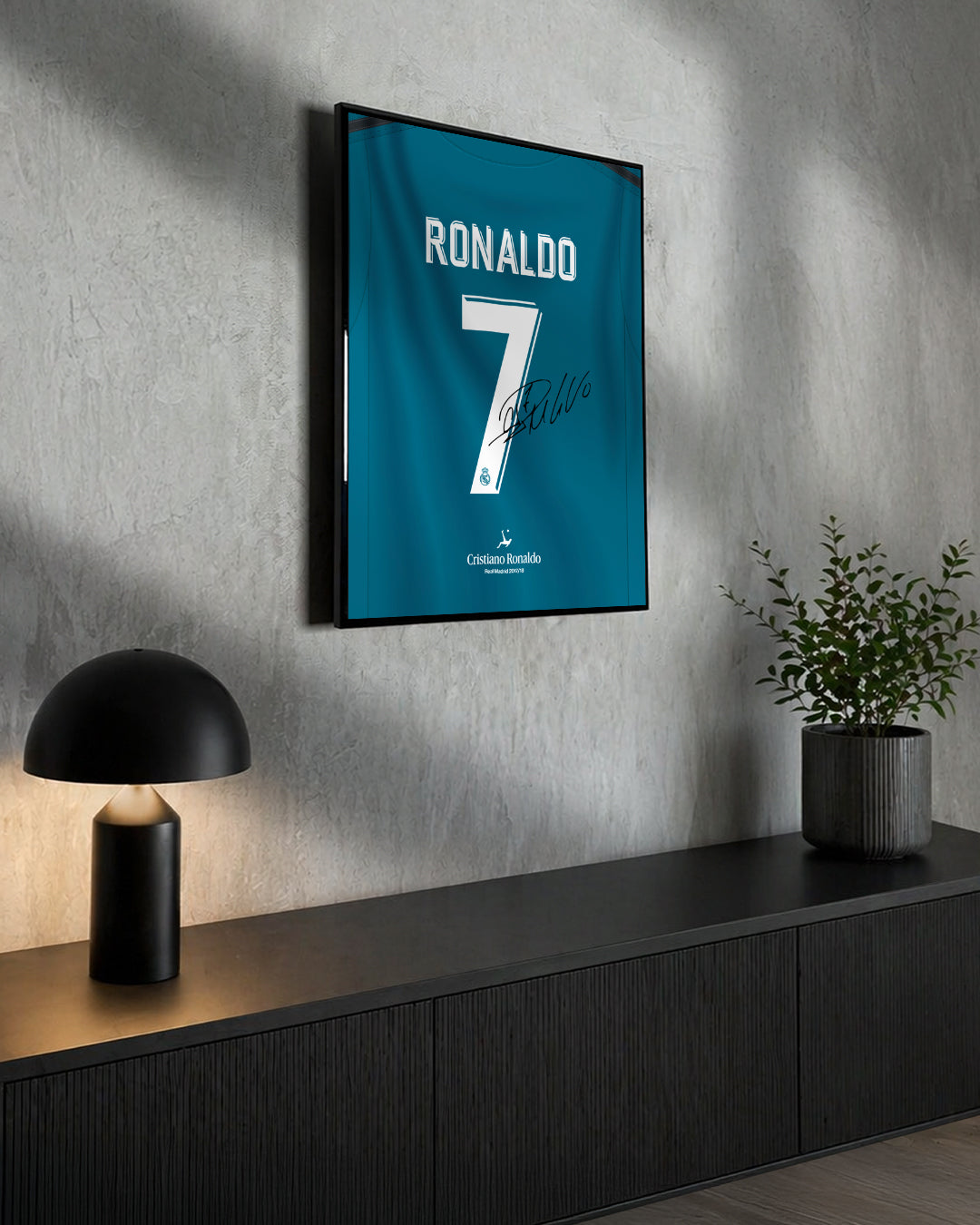 Real Madrid 2017/18 Tercera - Dorsal