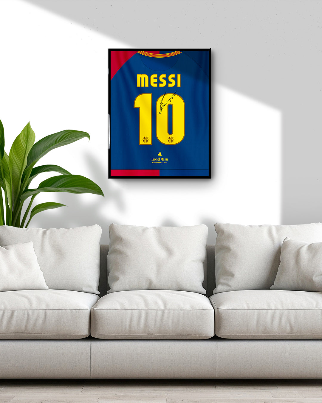 FC Barcelona 2008/09 Local - Dorsal