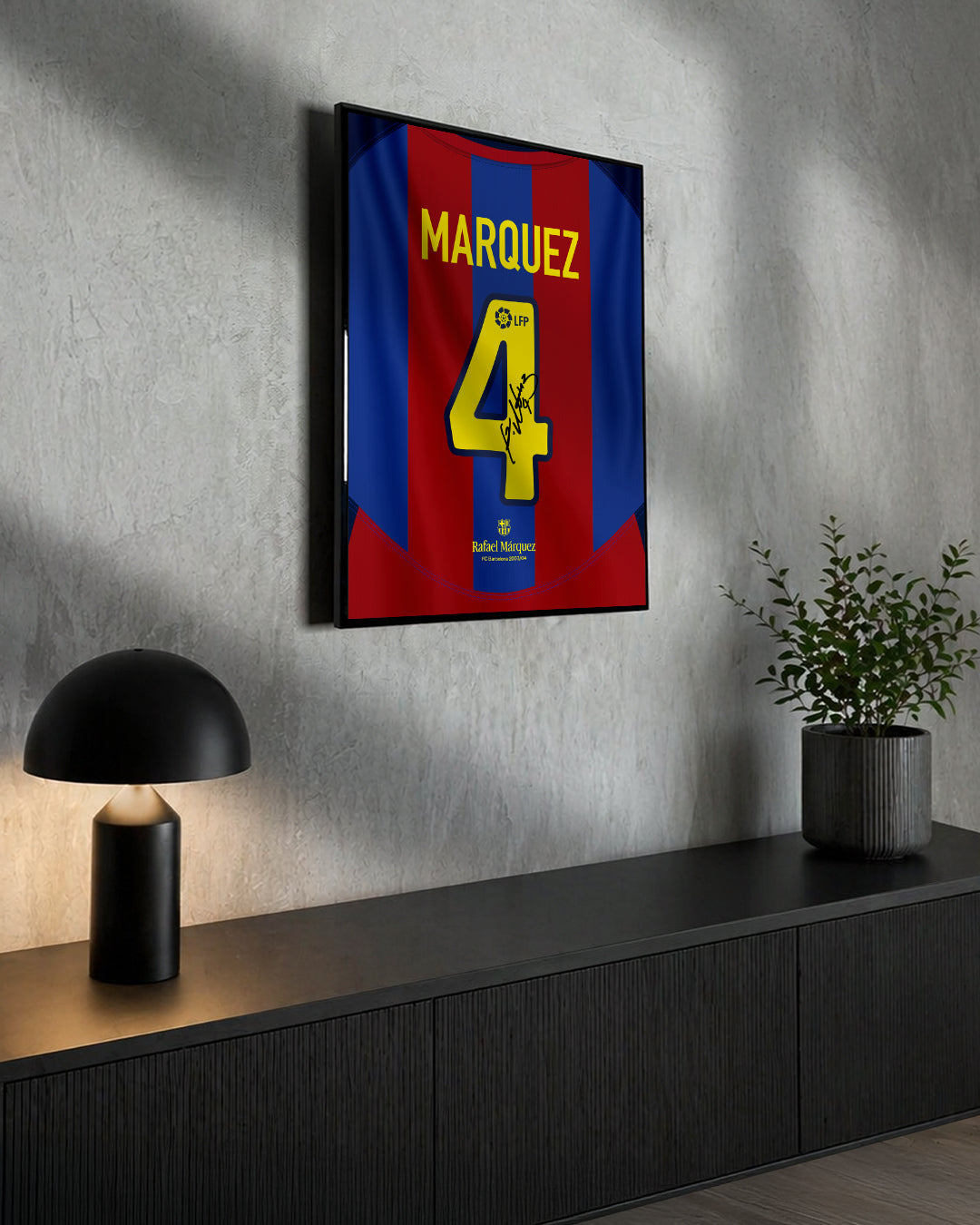 FC Barcelona 2003/04 Local - Diseño Dorsal