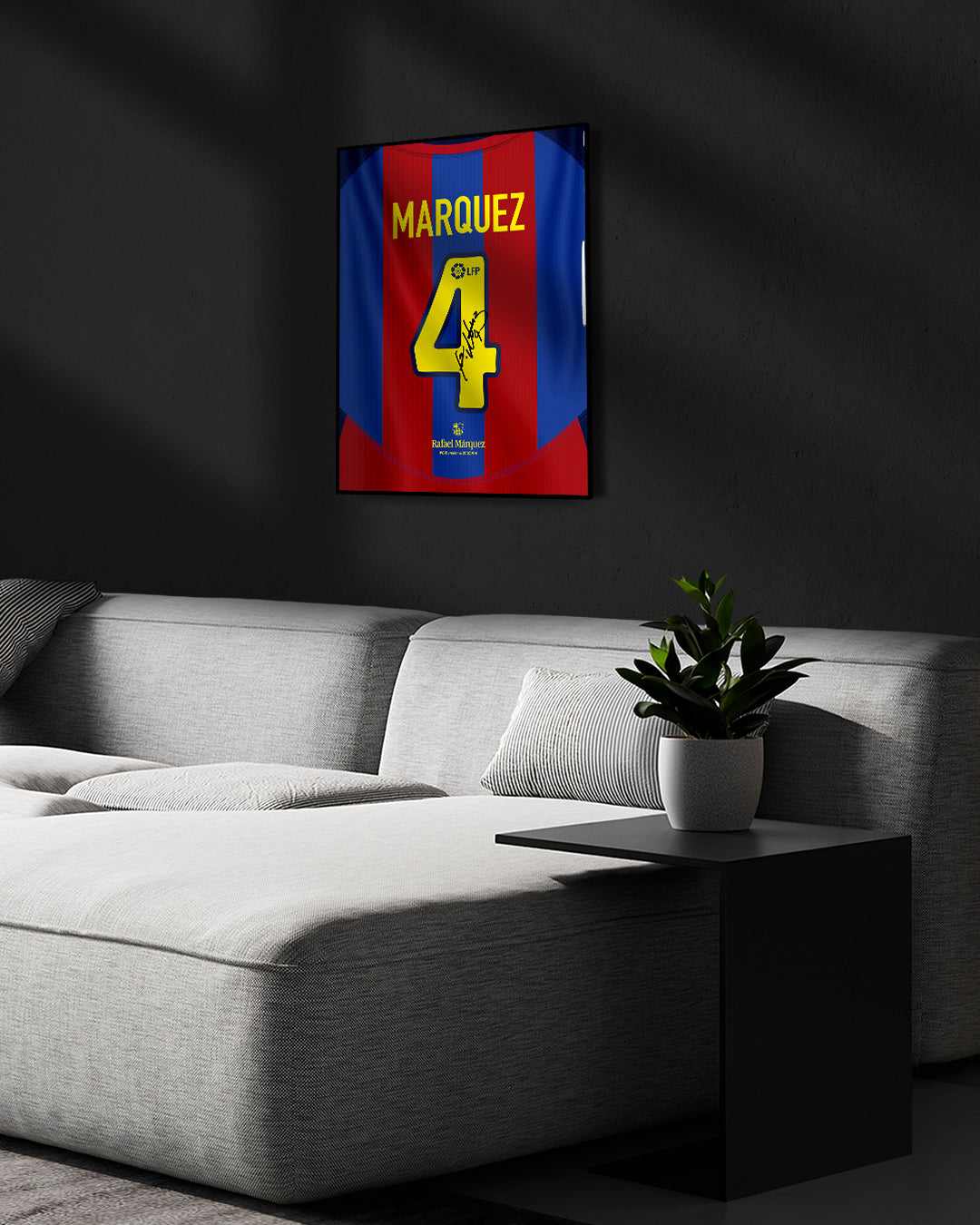 FC Barcelona 2003/04 Local - Diseño Dorsal
