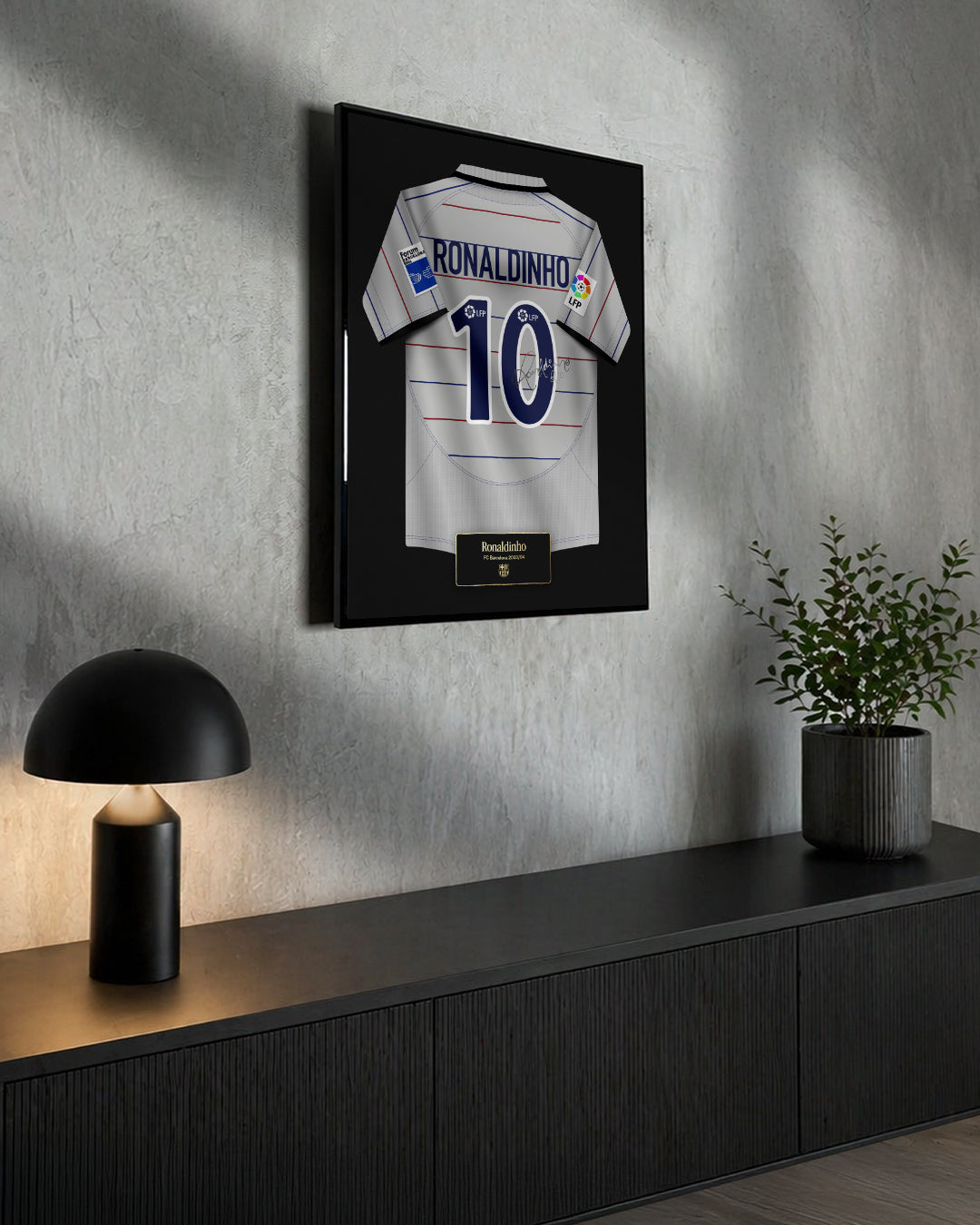 FC Barcelona 2003/04 Visitante - Diseño Jersey