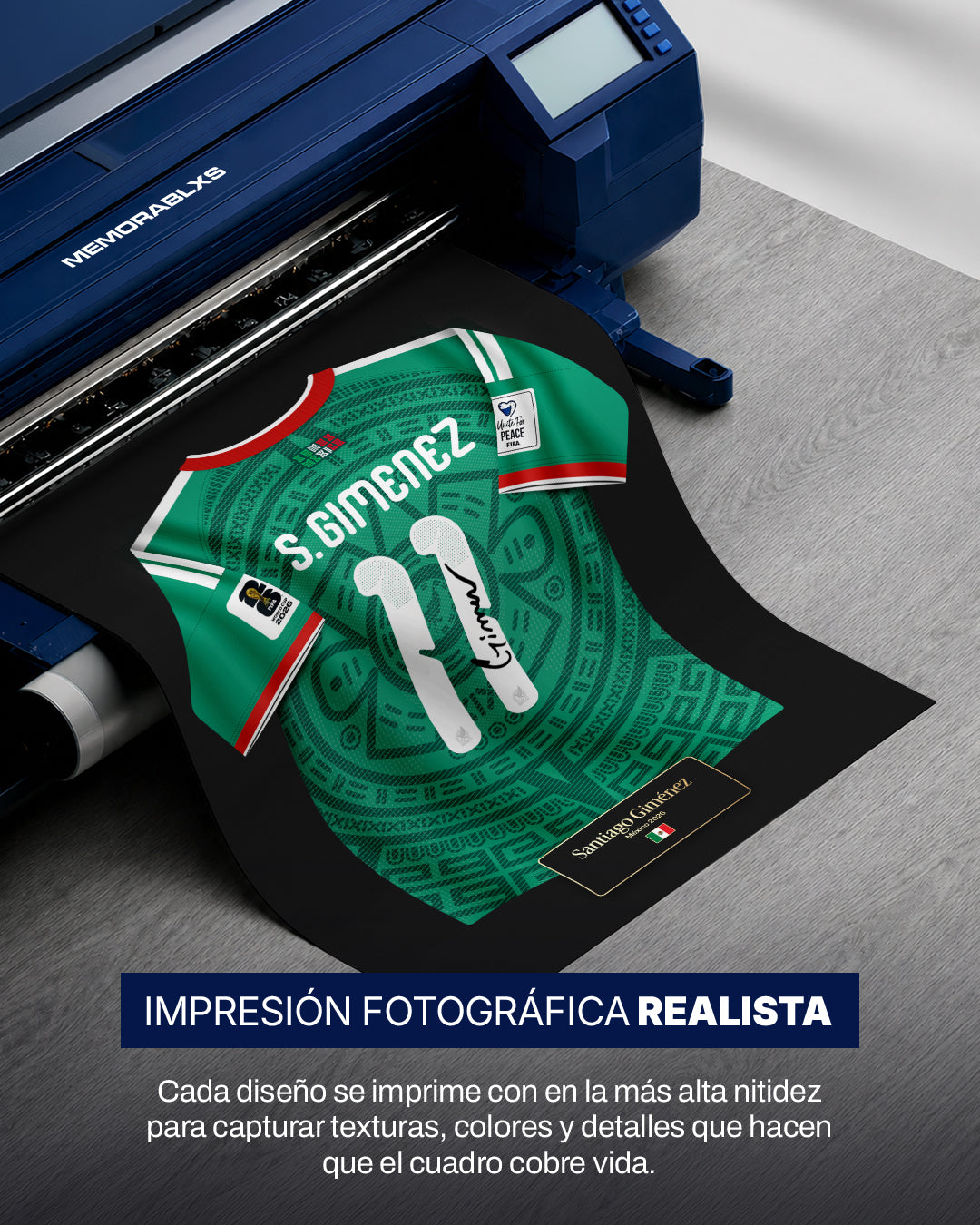 México 2026 Local - Diseño Jersey / S. Gimenez #11
