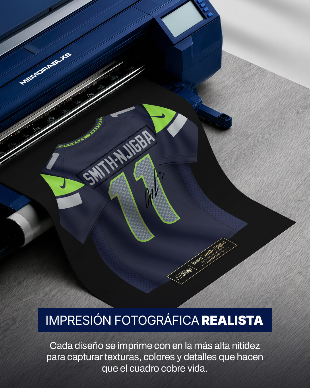Seattle Seahawks 2026 - Diseño Jersey