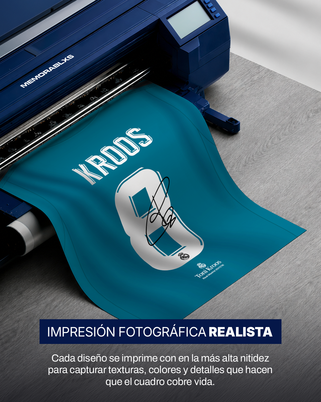 Real Madrid 2017/18 Tercera - Diseño Dorsal / Kroos #8