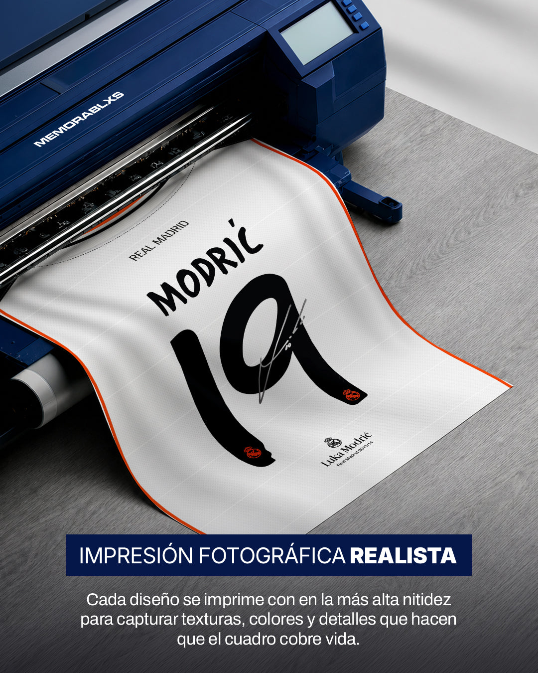 Real Madrid 2013/14 Local - Diseño Dorsal / Modrić #19