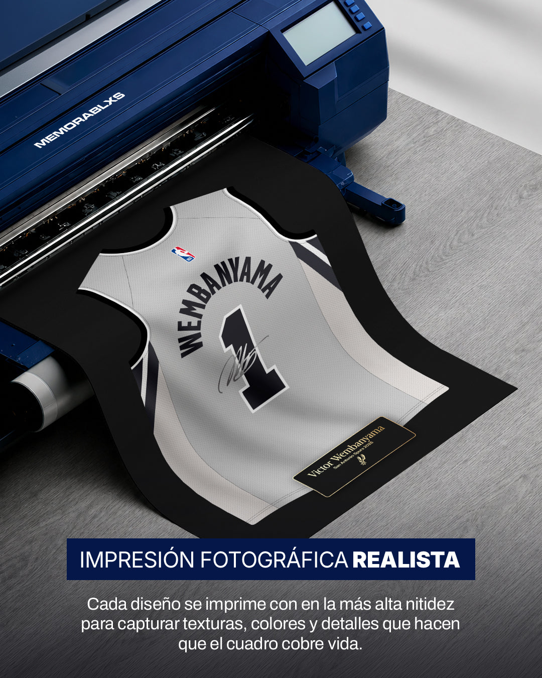 San Antonio Spurs - Diseño Dorsal
