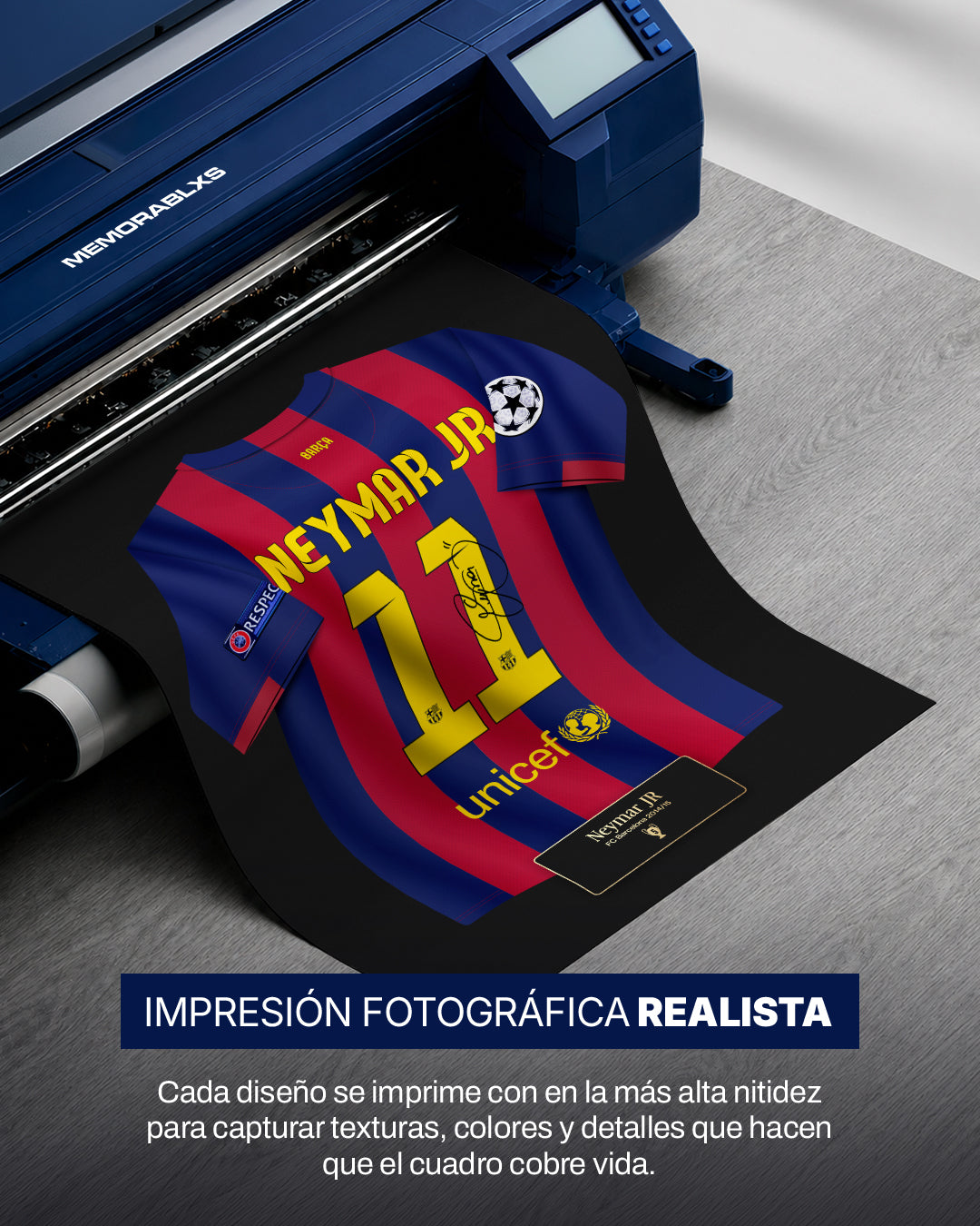 FC Barcelona 2014/15 Local - Diseño Jersey / Neymar Jr #11