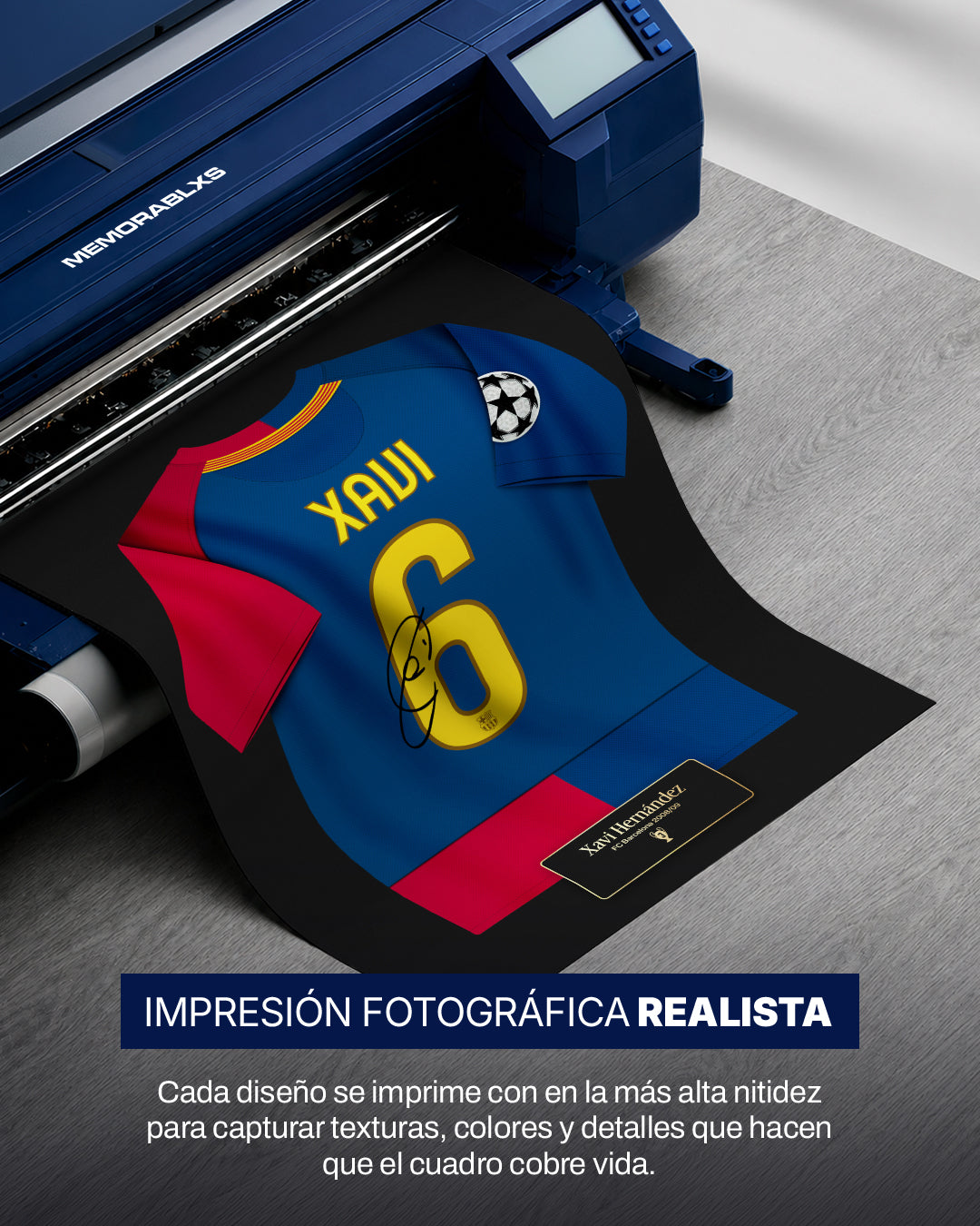 FC Barcelona 2008/09 Local - Diseño Jersey / Xavi #6