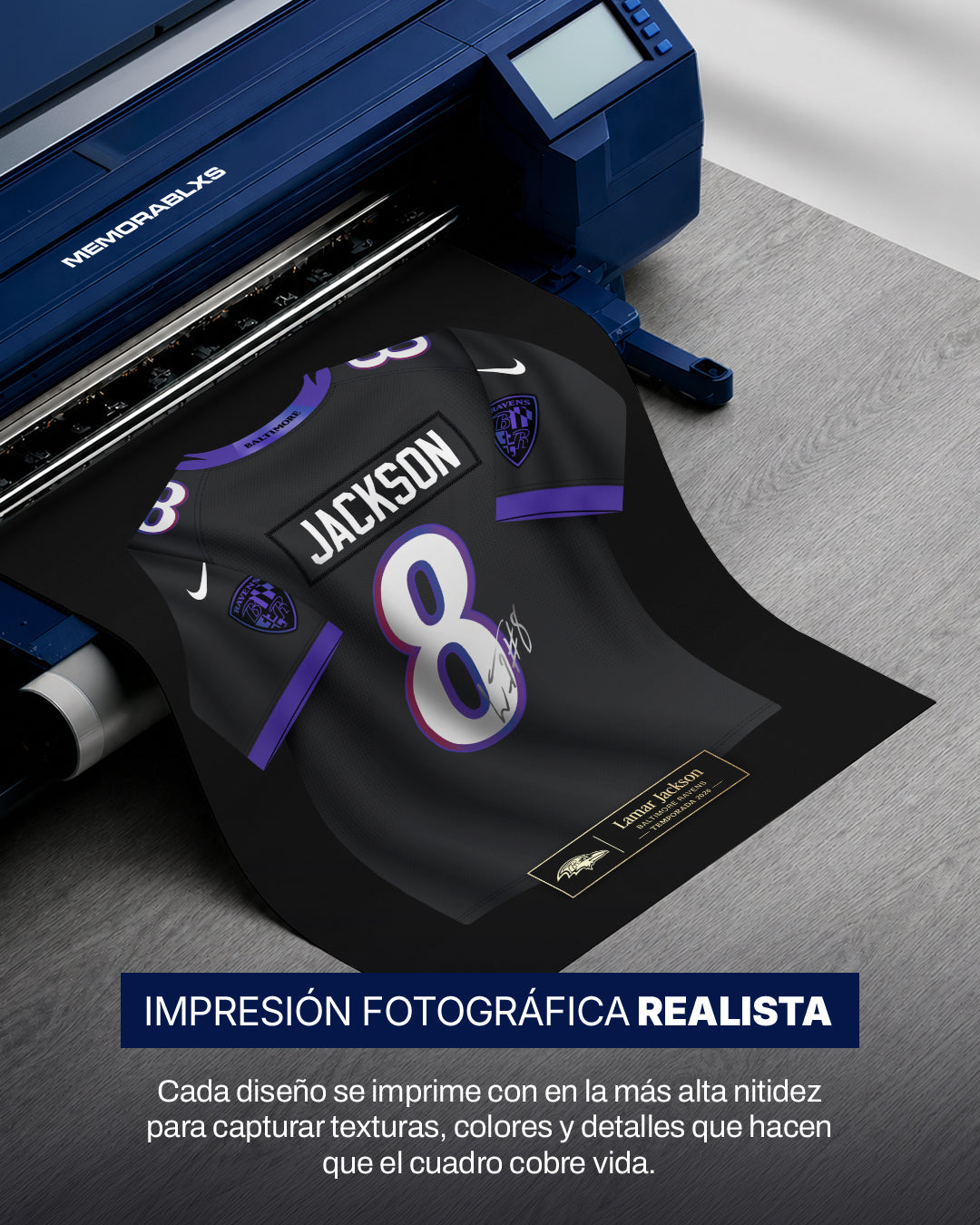 Baltimore Ravens 2026 - Diseño Jersey