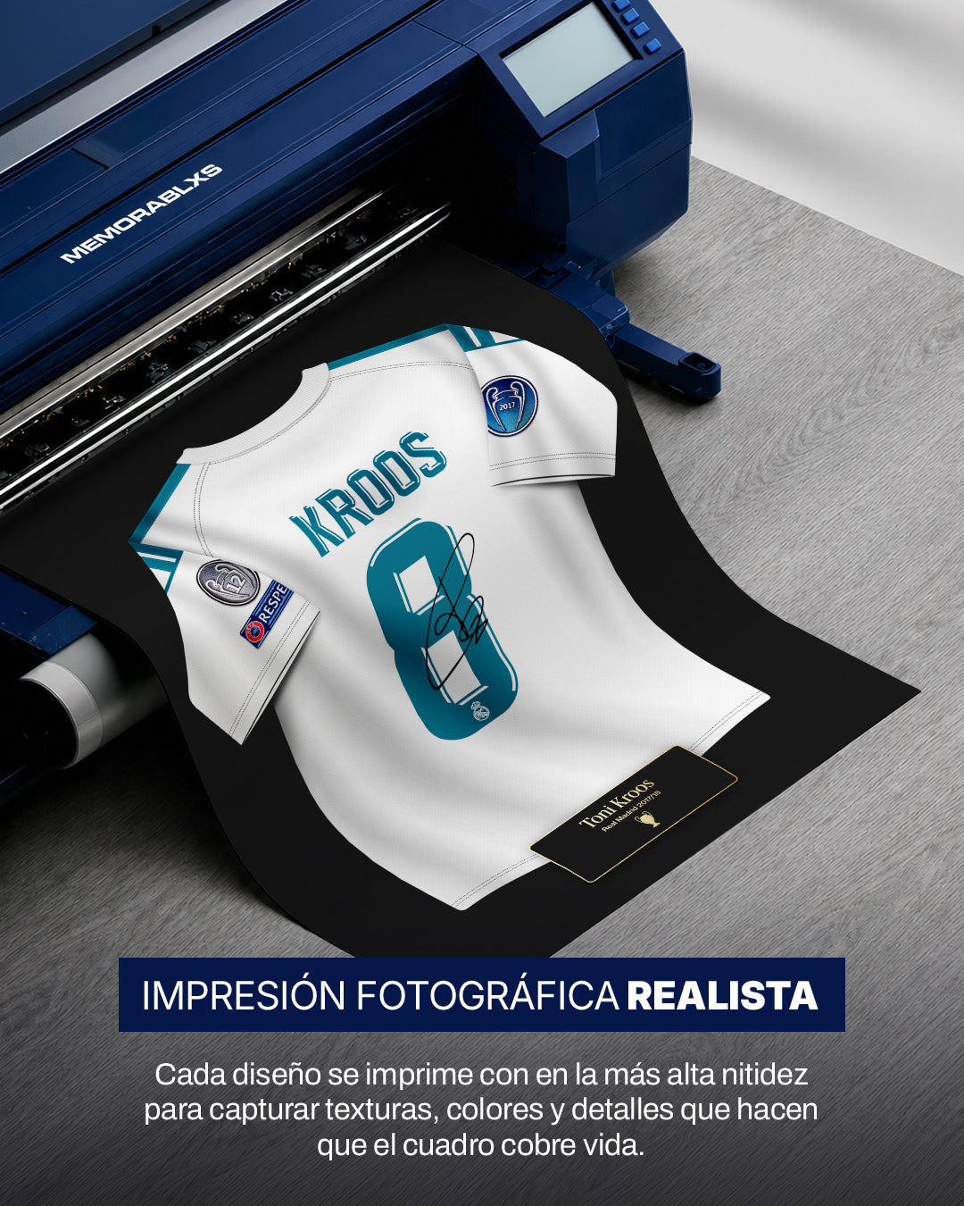 Real Madrid 2017/18 Local - Diseño Jersey / Kroos #8