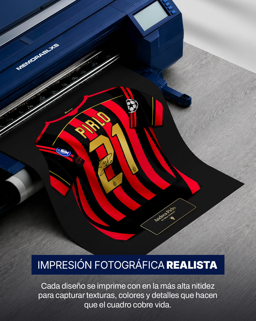 AC Milan 2006/07 Local - Diseño Jersey / Pirlo #21