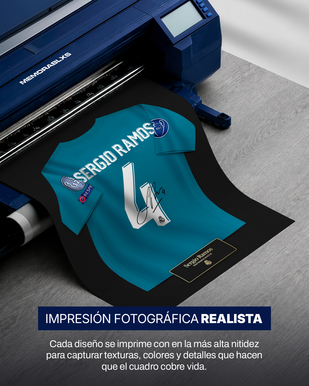 Real Madrid 2017/18 Tercera - Diseño Jersey / Sergio Ramos #4
